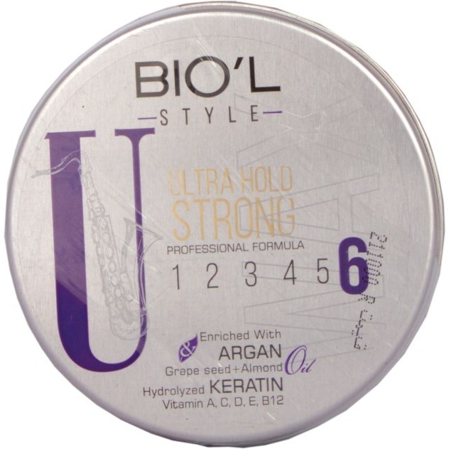 واكس مو الترا استرانگ روغن آرگان، هسته انگور، بادام و كراتين بیول