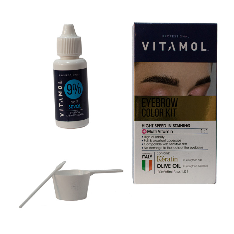 کیت رنگ ابرو K2 ویتامول