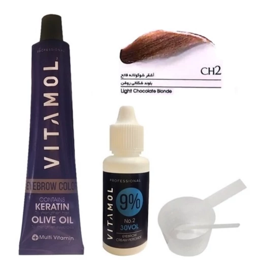 کیت رنگ ابرو CH2 ویتامول