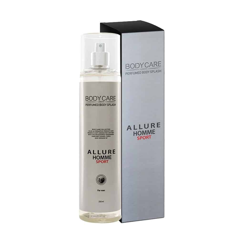  اسپلش مردانه بادی کر مدل Allure Homme حجم 250 میلی لیتر