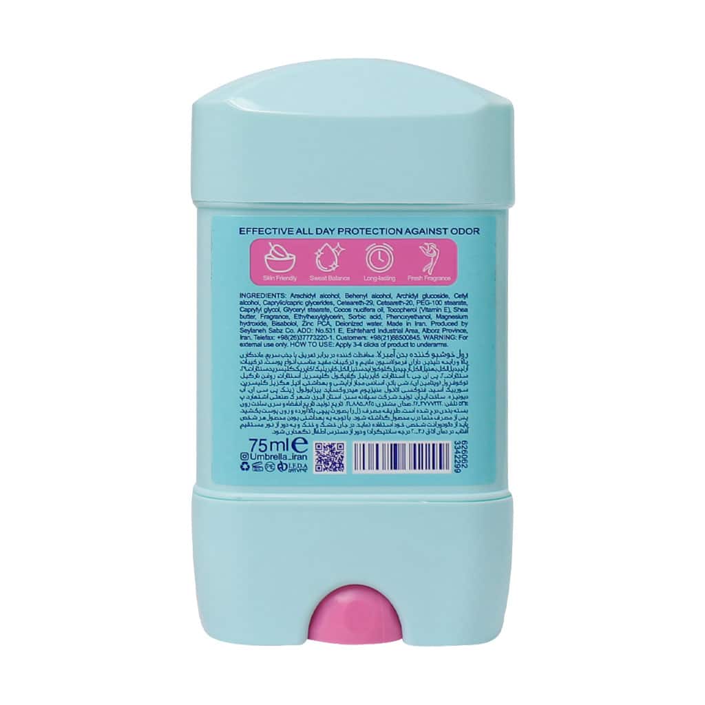 رول خوشبو کننده بدن زنانه سافت پلاس کلیر آمبرلا 75 میلی لیتر