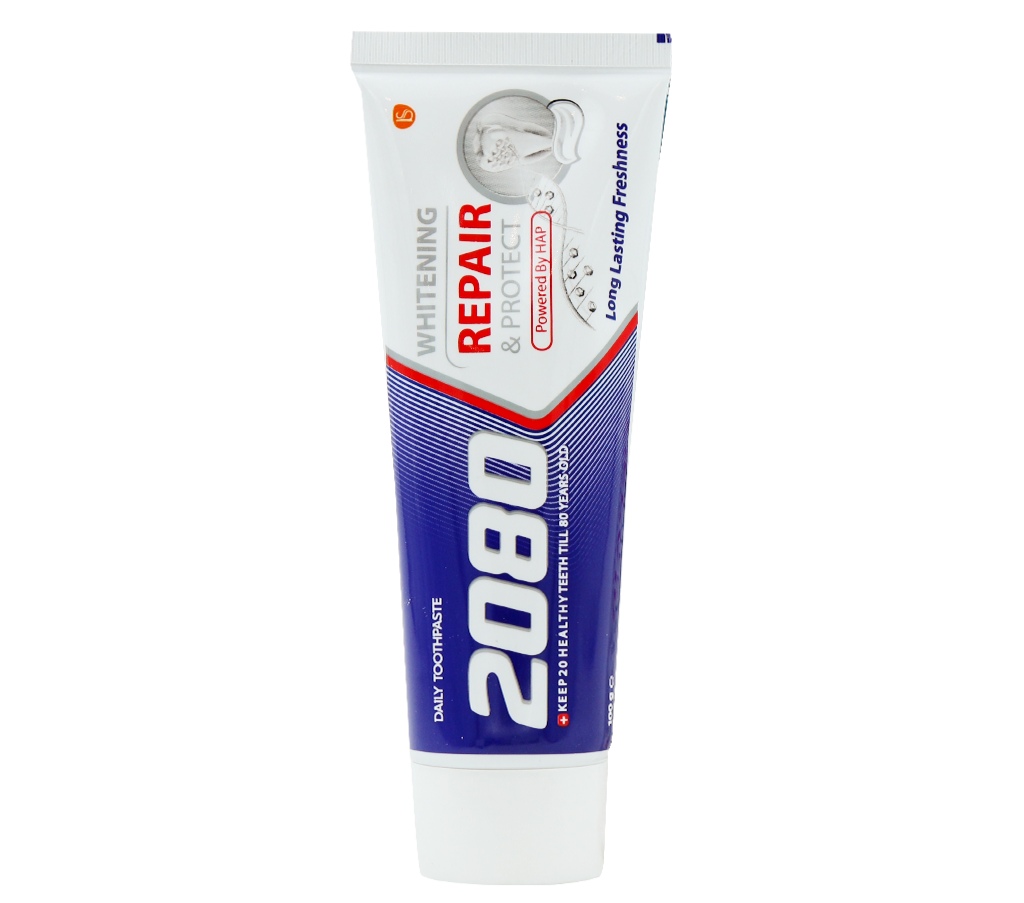 خمیر دندان سفید کننده و ترمیم کننده 2080 حجم 100 گرم