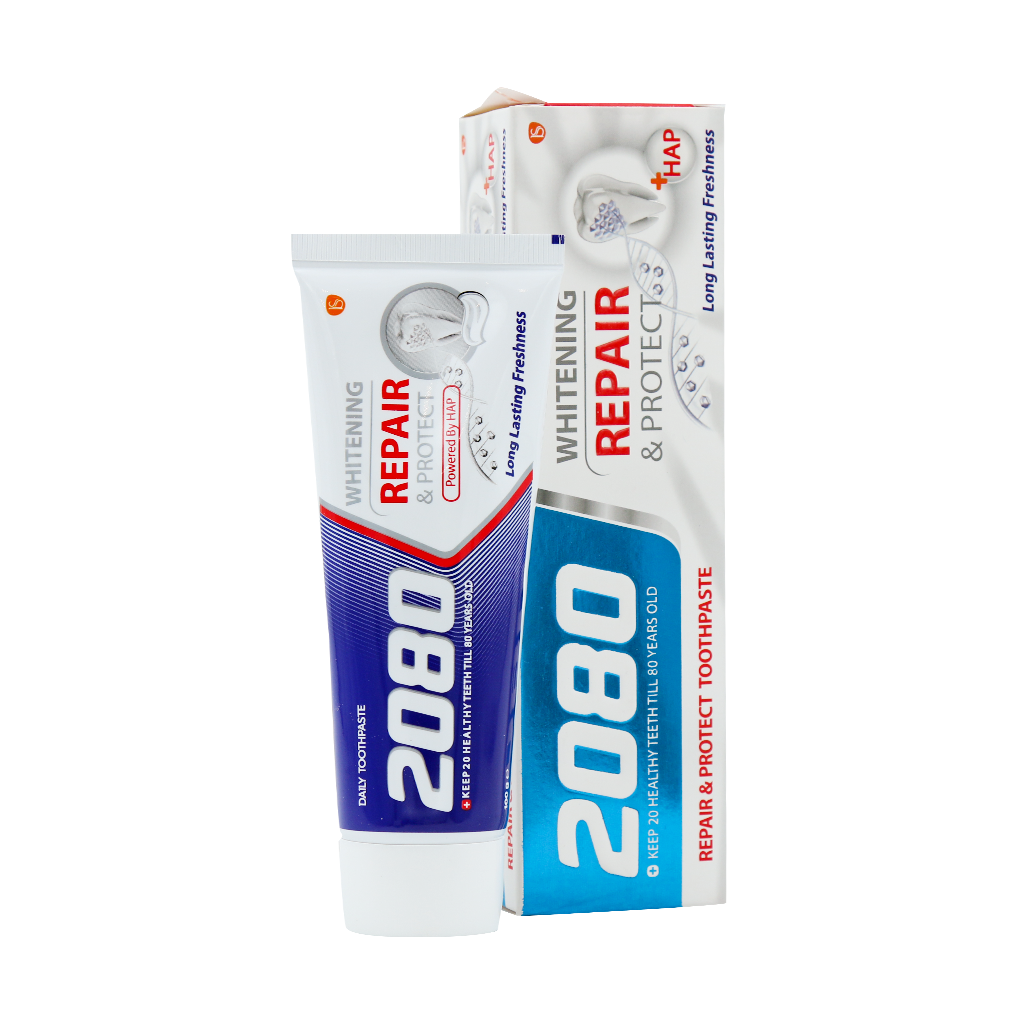 خمیر دندان سفید کننده و ترمیم کننده 2080 حجم 100 گرم