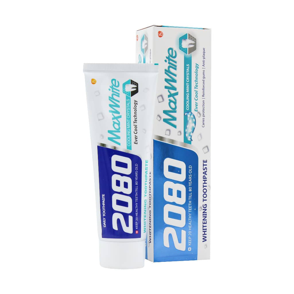 خمیر دندان سفید کننده مکس وایت 2080 حجم 100 گرم