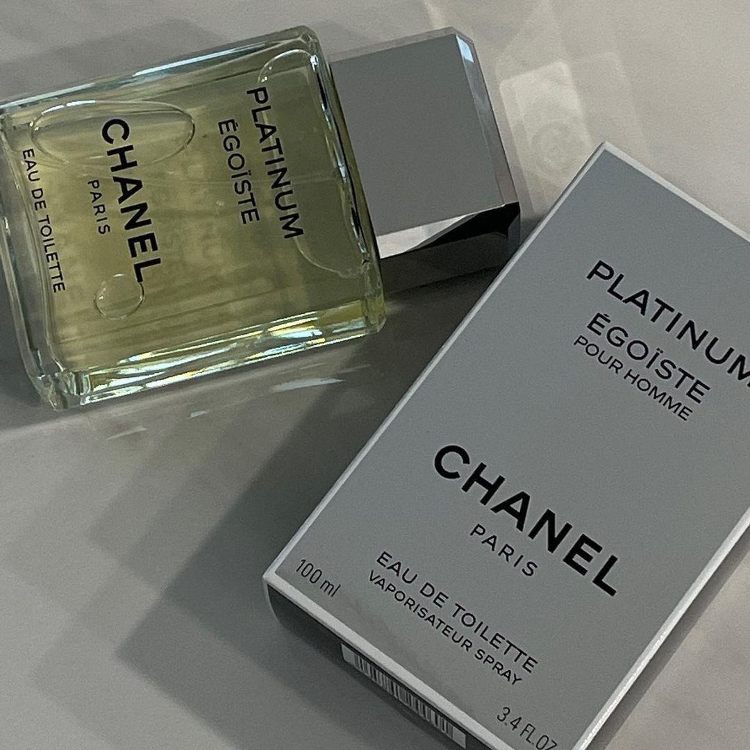 ادکلن مردانه شنل چنل اگویست پلاتینیوم حجم 100 میلی لیتر