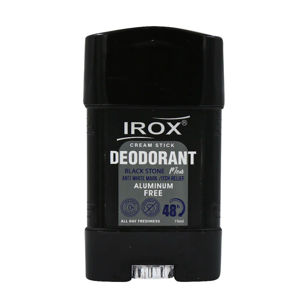 استیک کرمی خوشبو کننده بدن مردانه بلک استون ایروکس 75 میلی لیتر