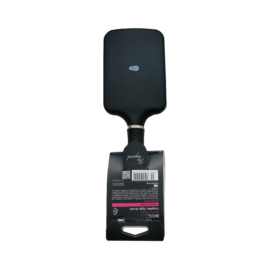 برس مو بالش دار سوزن فلزی بیول مدل گرافیت استایل سایز بزرگ