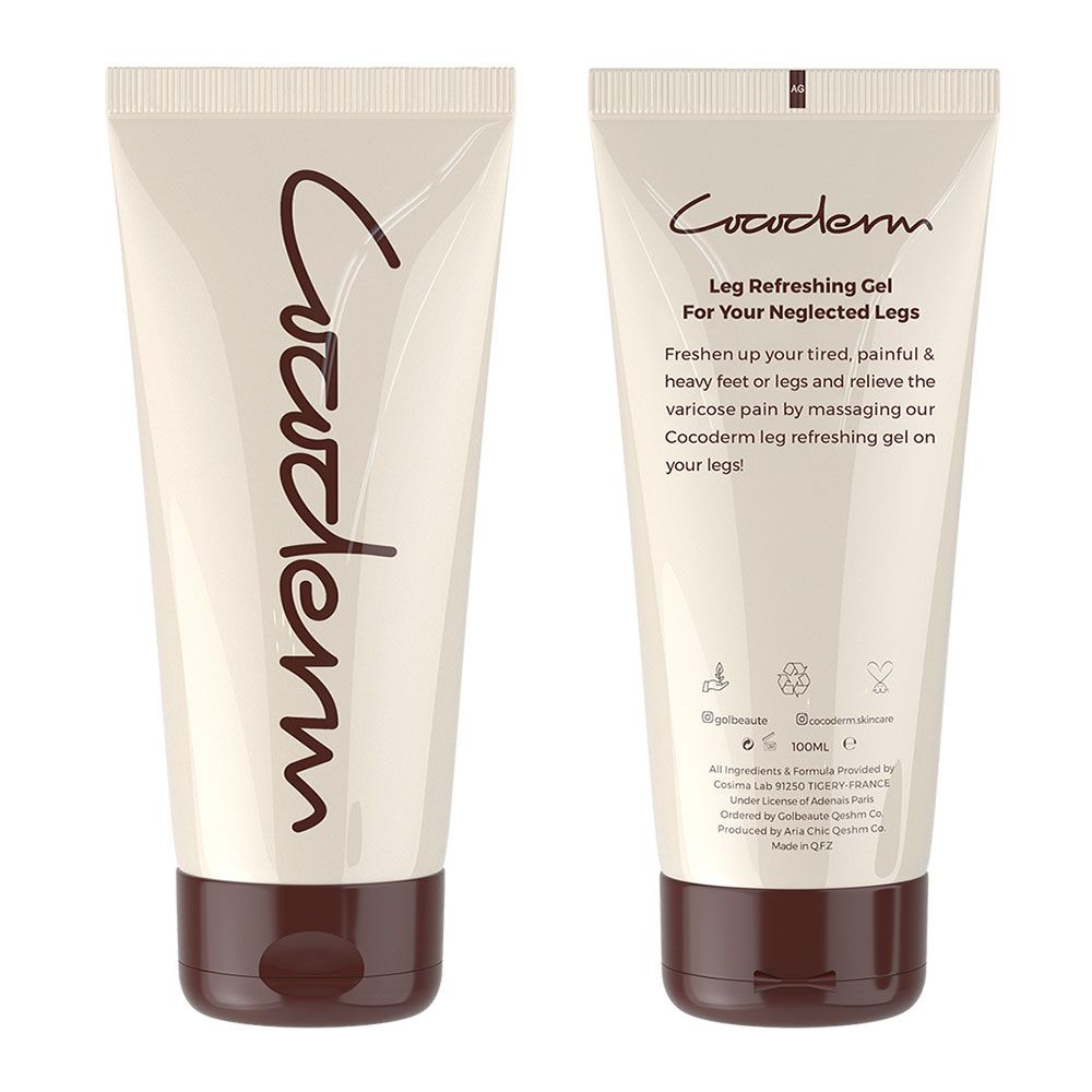  ژل خنک کننده و التیام بخش پا کوکودرم