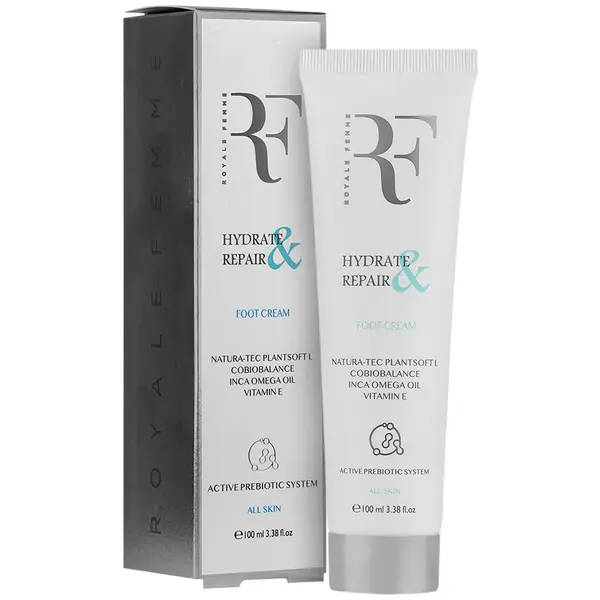  کرم مرطوب کننده و ترمیم کننده پا آر اف حجم 100 میلی لیتر