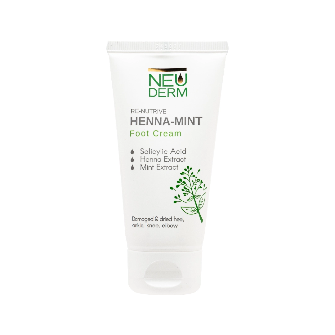 کرم ترک پا نئودرم مدل حنا و نعنا