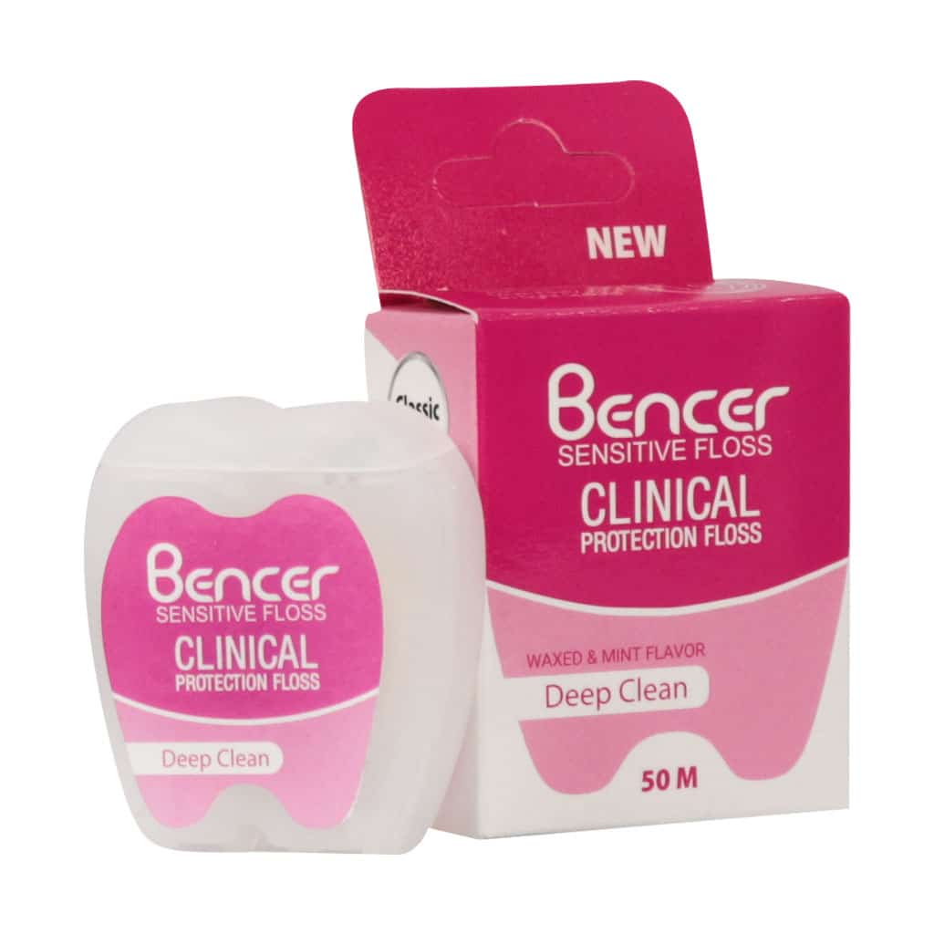 نخ دندان مناسب دندان‌ های حساس بنسر 50 متر