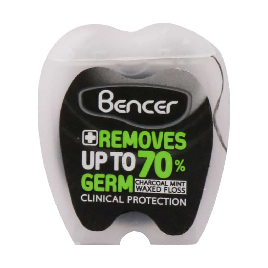 نخ دندان زغالی بنسر 50 متر