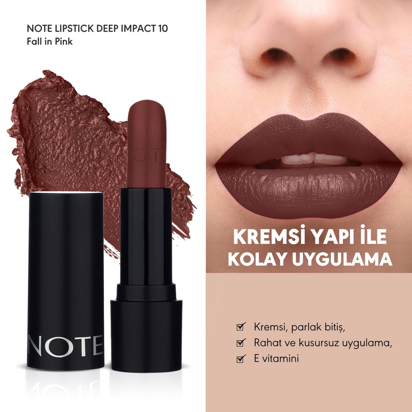 رژلب جامد دیپ ایمپکت 10 نوت