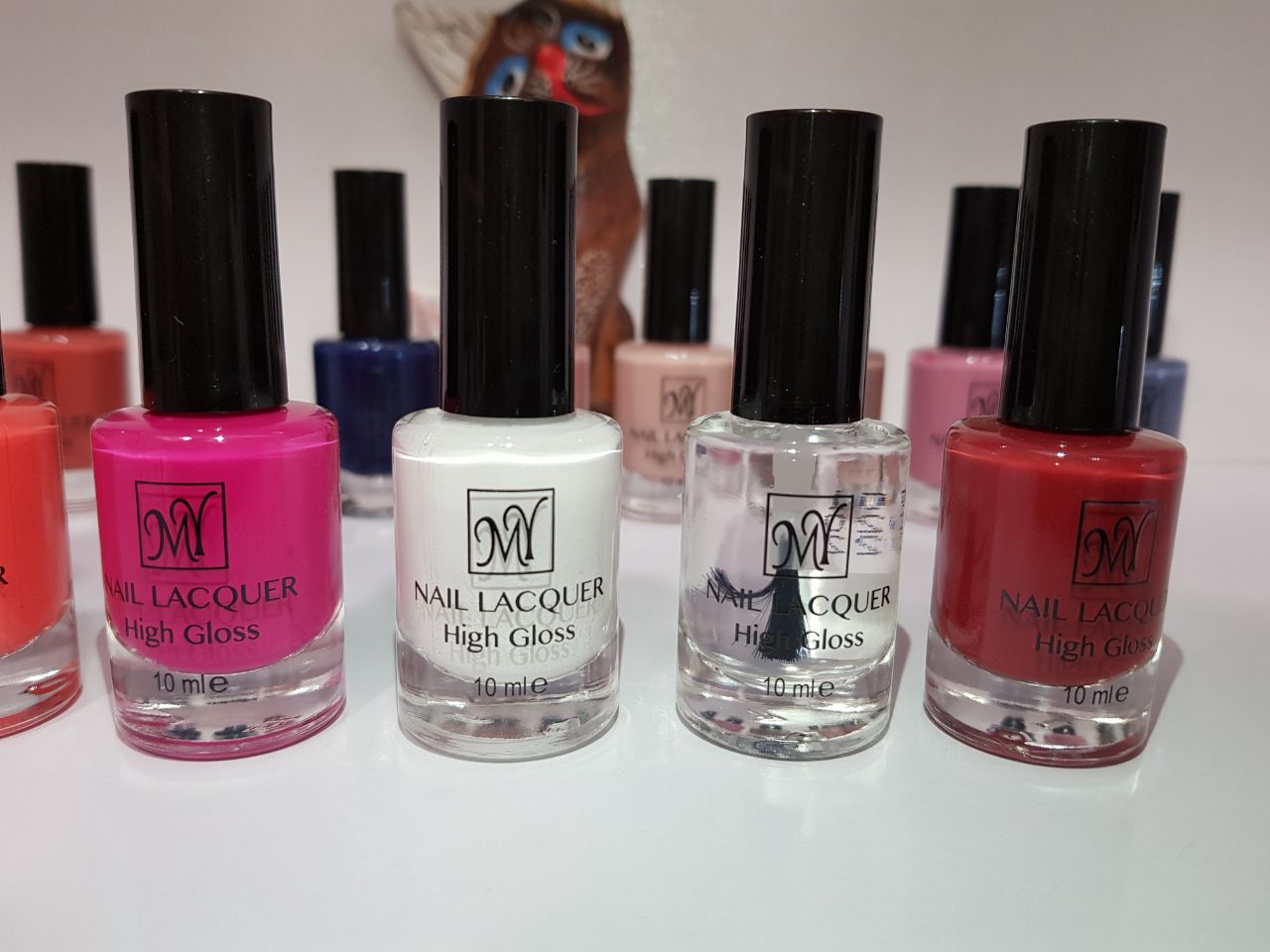 لاک ناخن های گلس اکلیلی مای