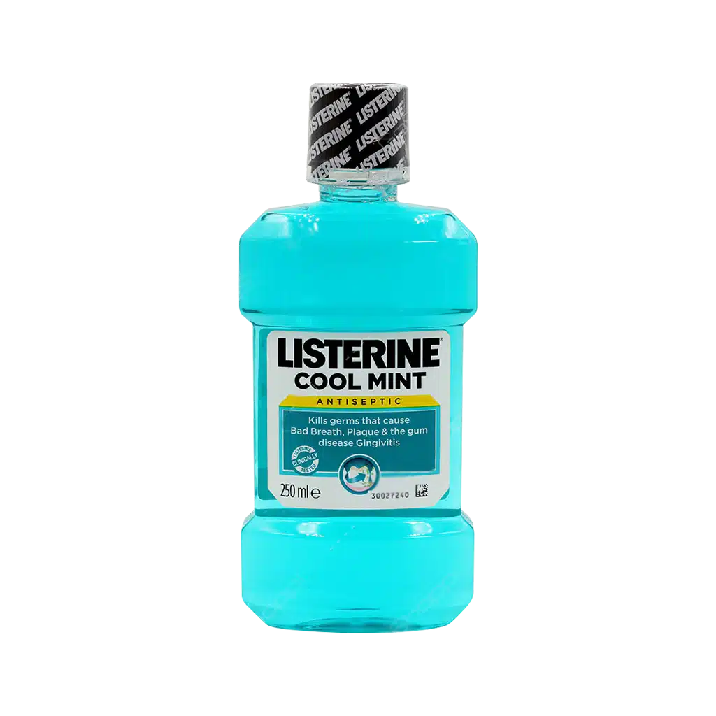 دهانشویه لیسترین مدل کول مینت ۲۵۰ میلی لیتر