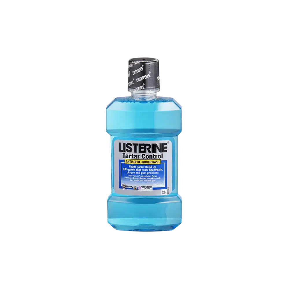 دهانشویه لیسترین مدل تارتار کنترل ادونسد ۲۵۰ میلی لیتر