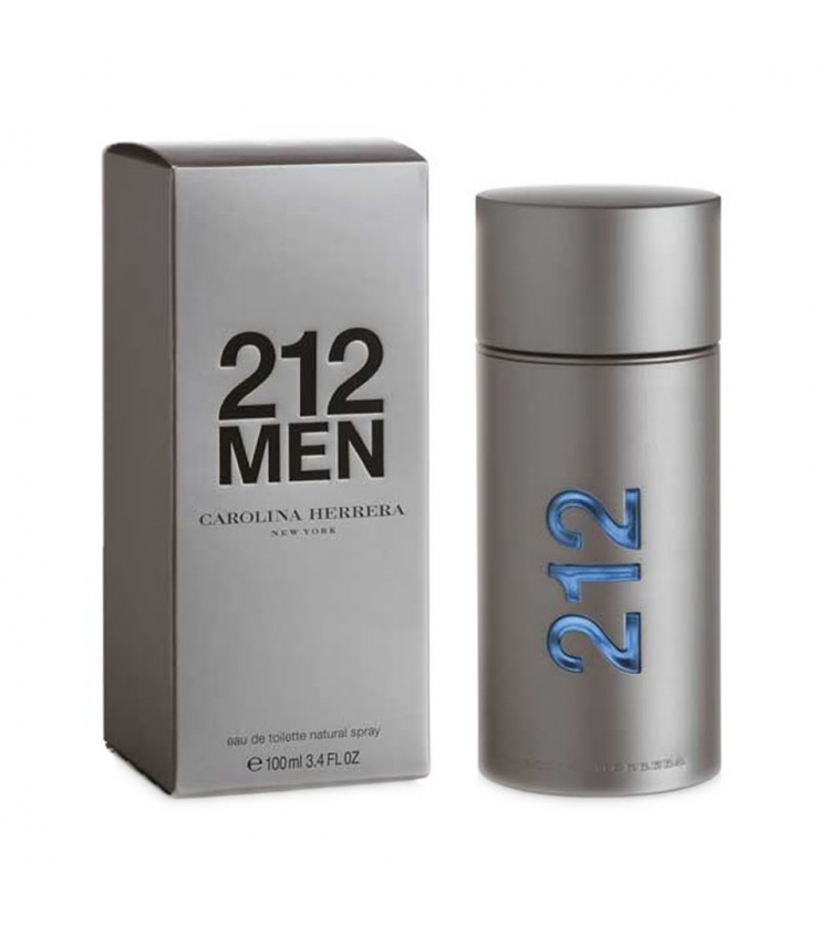 ادکلن مردانه کارولینا هررا 212 من حجم 100 میلی لیتر