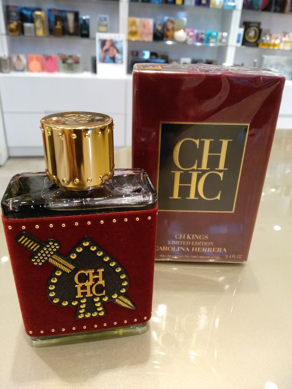 ادکلن مردانه کارولینا هررا سی اچ کینگ حجم 100 میلی لیتر