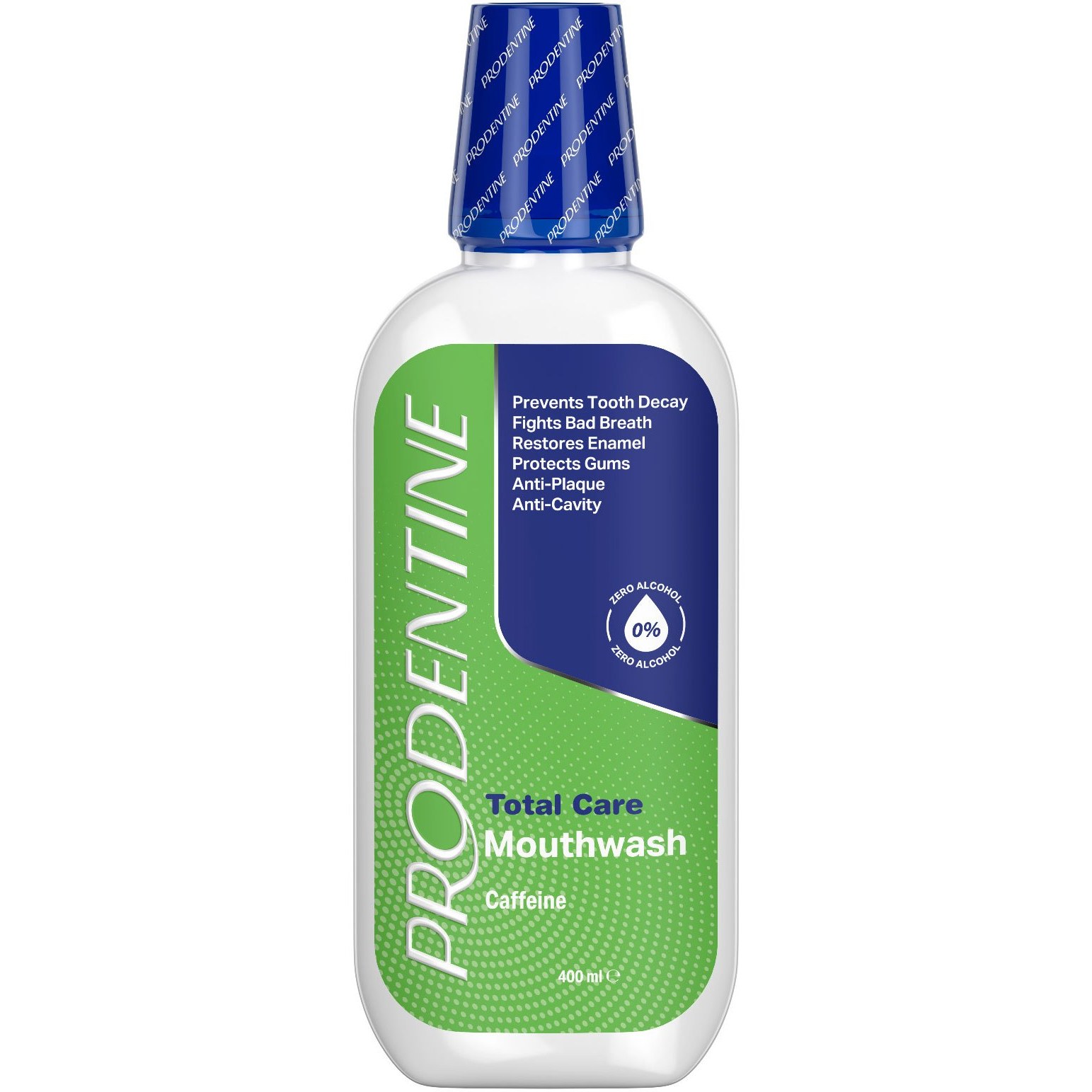 دهانشویه کامل دندان حاوی کافئین پرودنتین