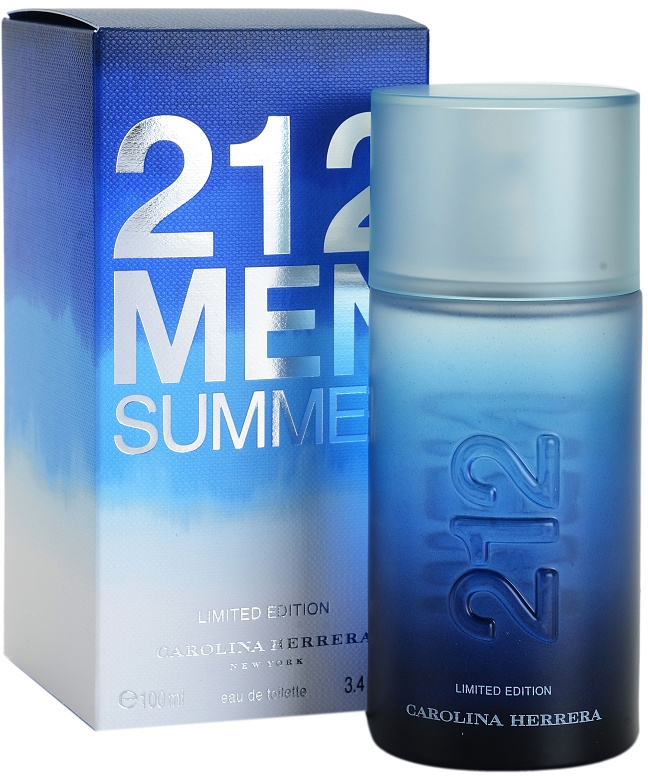 ادکلن مردانه کارلینا هررا 212 من سامر حجم 100 میلی لیتر