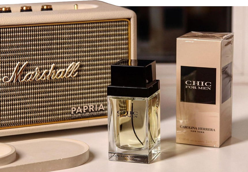 ادکلن مردانه کارولینا هررا شیک حجم 100 میلی‌ لیتر