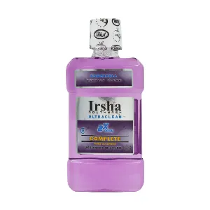 دهانشویه کامل بدون الکل ایرشا حاوی فلوراید و زینک کلراید 250 میلی لیتر