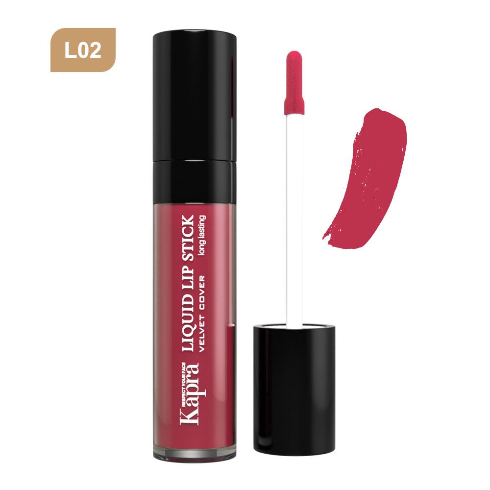 رژلب مایع ولوت شماره L02 کاپرا