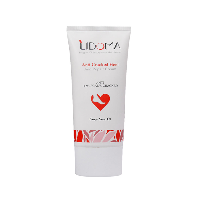 کرم نرم کننده و رفع ترک پا حاوی هسته انگور 75میل لیدوما