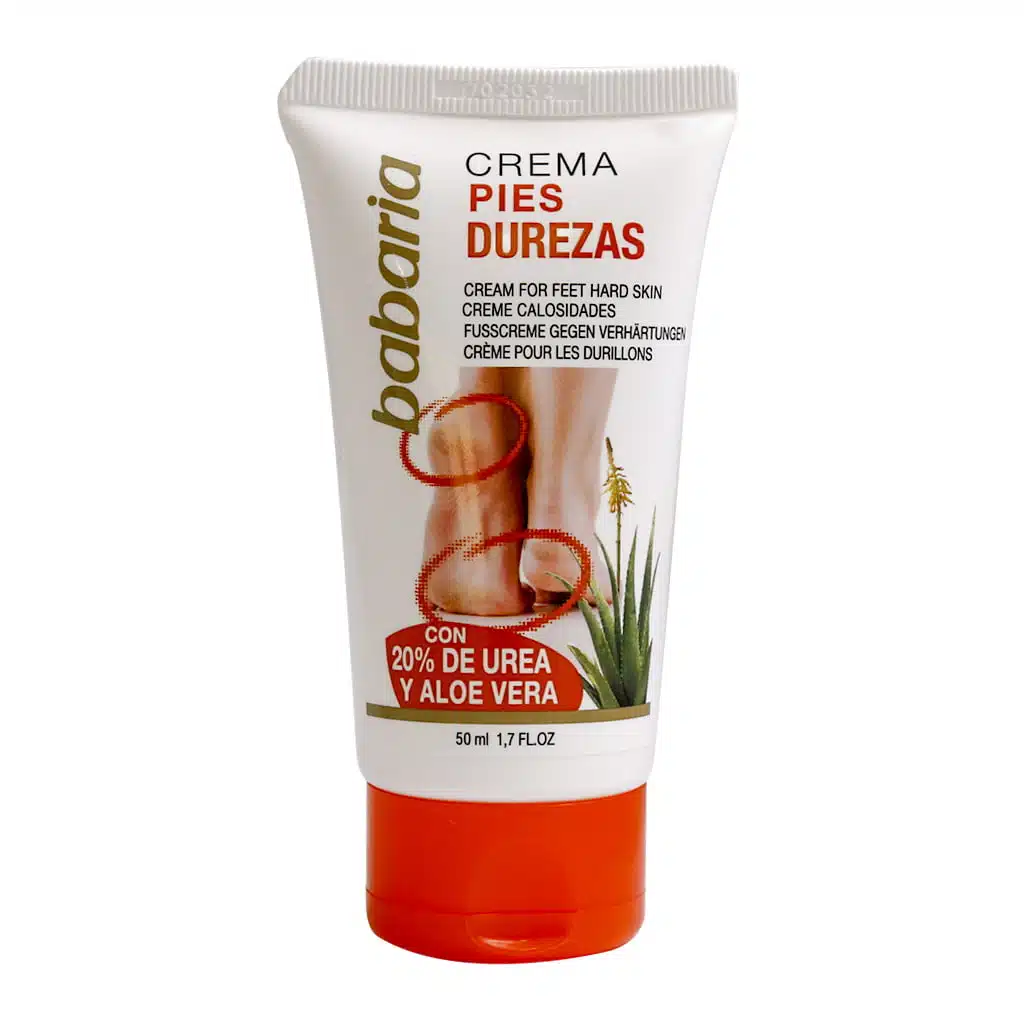 کرم برطرف کننده خشکی و زبری پا حاوی آلوئه ورا باباریا