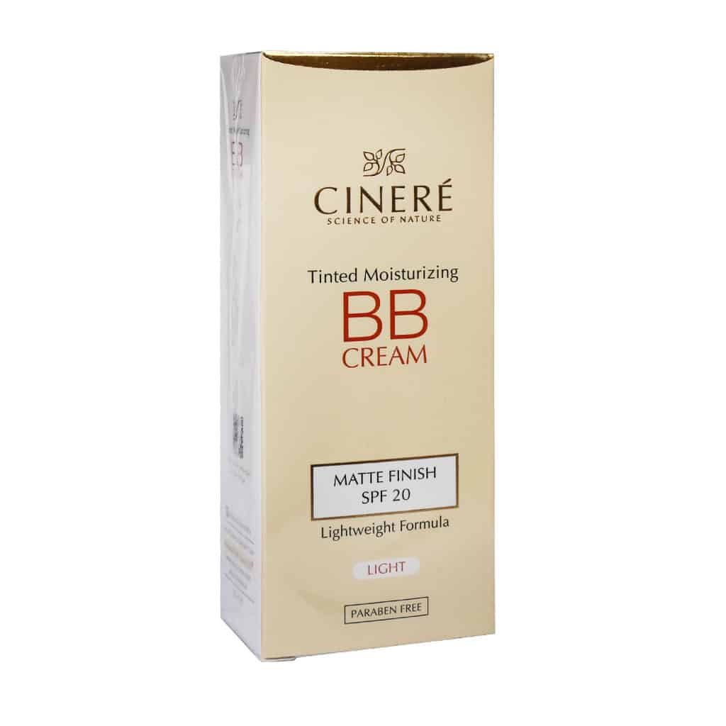 بی بی کرم SPF 20 سینره مناسب انواع پوست 50 میلی لیتر