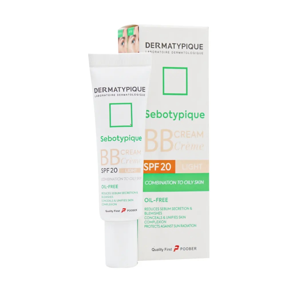 بی بی کرم SPF20 درماتیپیک مناسب پوست چرب و مختلط 30 میلی لیتر