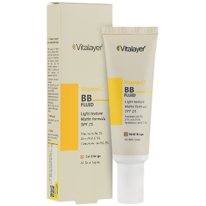 بی بی کرم فلوئید ویتامین سی SPF25 (بژ طلایی)