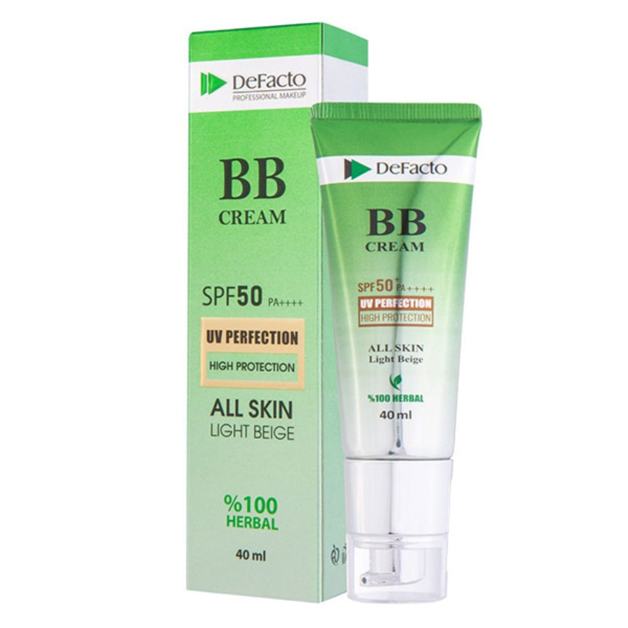 بی بی کرم دیفکتو مناسب انواع پوست با SPF 50 حجم 40 میلی لیتر
