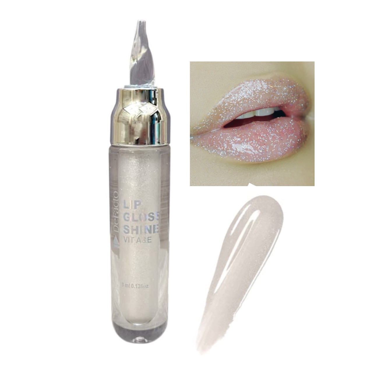 برق لب دیفکتو مدل Shine حجم 8 میلی لیتر