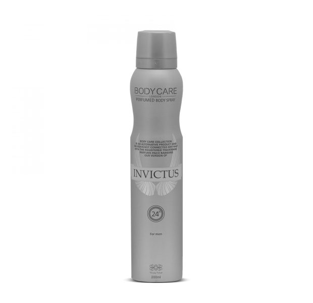 اسپری بدن 24 ساعته اینویکتوس مردانه بادی کر