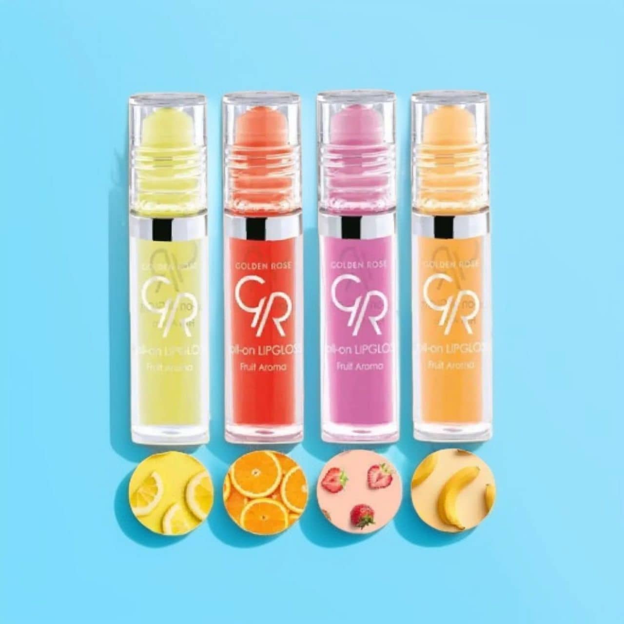 برق لب میوه ای رولی شماره 01 گلدن رز