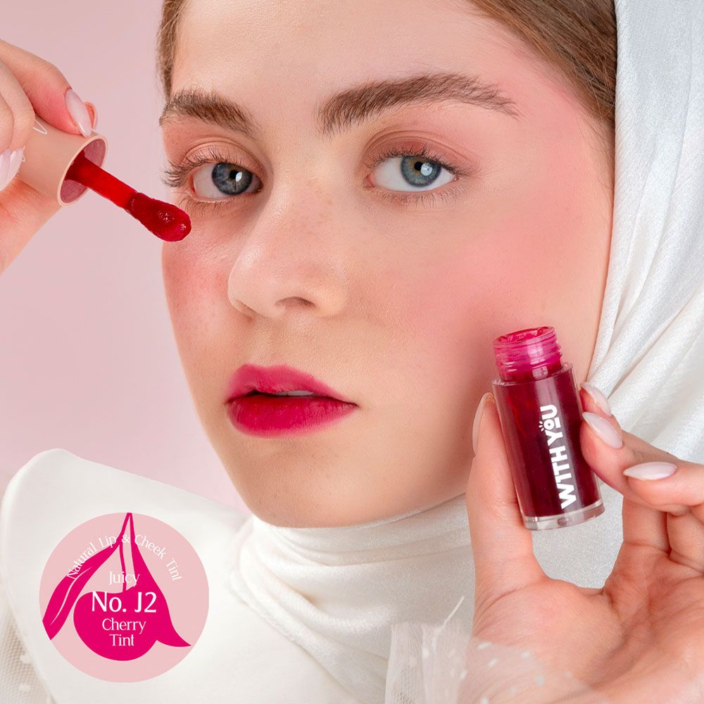 تینت رنگی لب و گونه C2 رز ویت یو