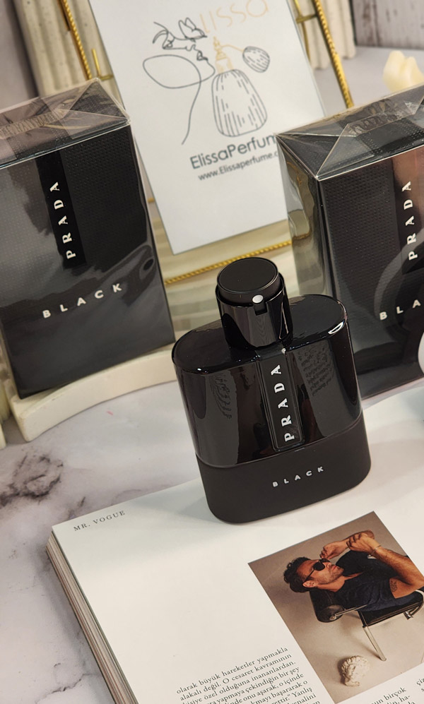 ادکلن مردانه پرادا لونا روزا بلک حجم 100 میلی لیتر