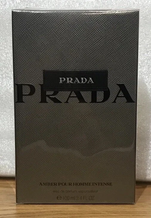 ادکلن مردانه پرادا امبر پور هوم اینتنس حجم 100 میلی لیتر