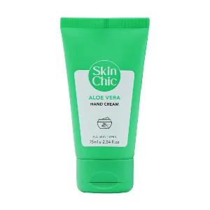 کرم مرطوب کننده دست آلوئه ورا اسکین شیک مناسب انواع پوست 75 میلی لیتر