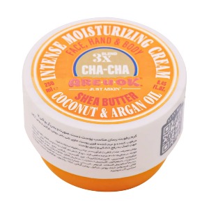 کرم مرطوب کننده قوی آر یو اکی مدل CHA CHA مناسب صورت دست و بدن 250 میلی لیتر