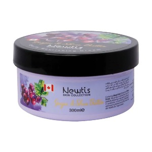 کرم مرطوب کننده کاسه ای حاوی انگور و شی باتر نیوتیس