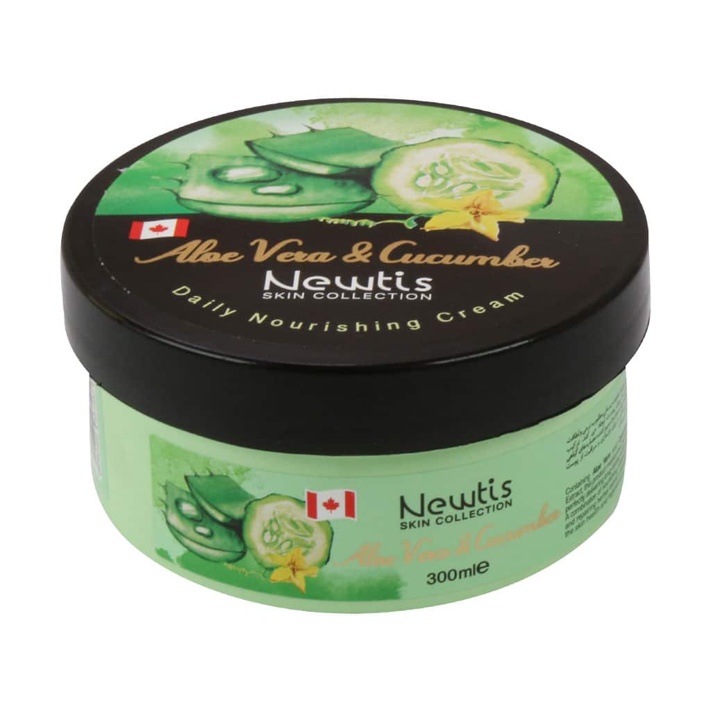 کرم مرطوب کننده حاوی عصاره آلوئه ورا و خیار نیوتیس