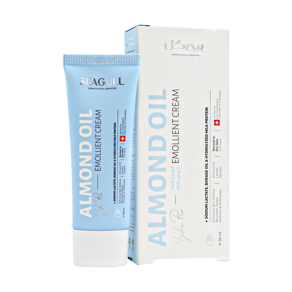 کرم نرم کننده بادام سی گل مناسب پوست های معمولی تا خشک ۵۰ میلی لیتر