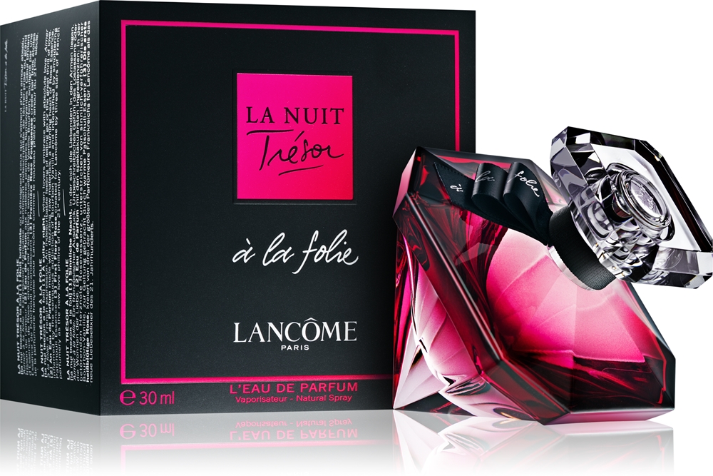 عطر زنانه لانکوم لا نویت ترزور ای لا فولی حجم 100 میلی لیتر