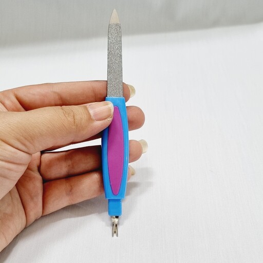 گوشه گیر و سوهان ناخن دوکاره ورژن مدل AG105