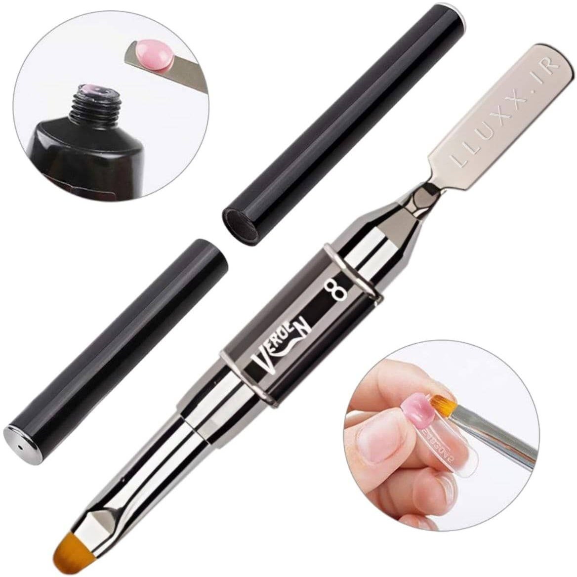 قلم ناخن 2کاره D116 سایز 8 ورژن