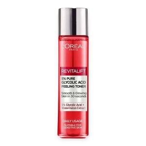 تونر لایه بردار گلیکولیک اسید لورال Loreal سری Revitalift حجم 180 میل