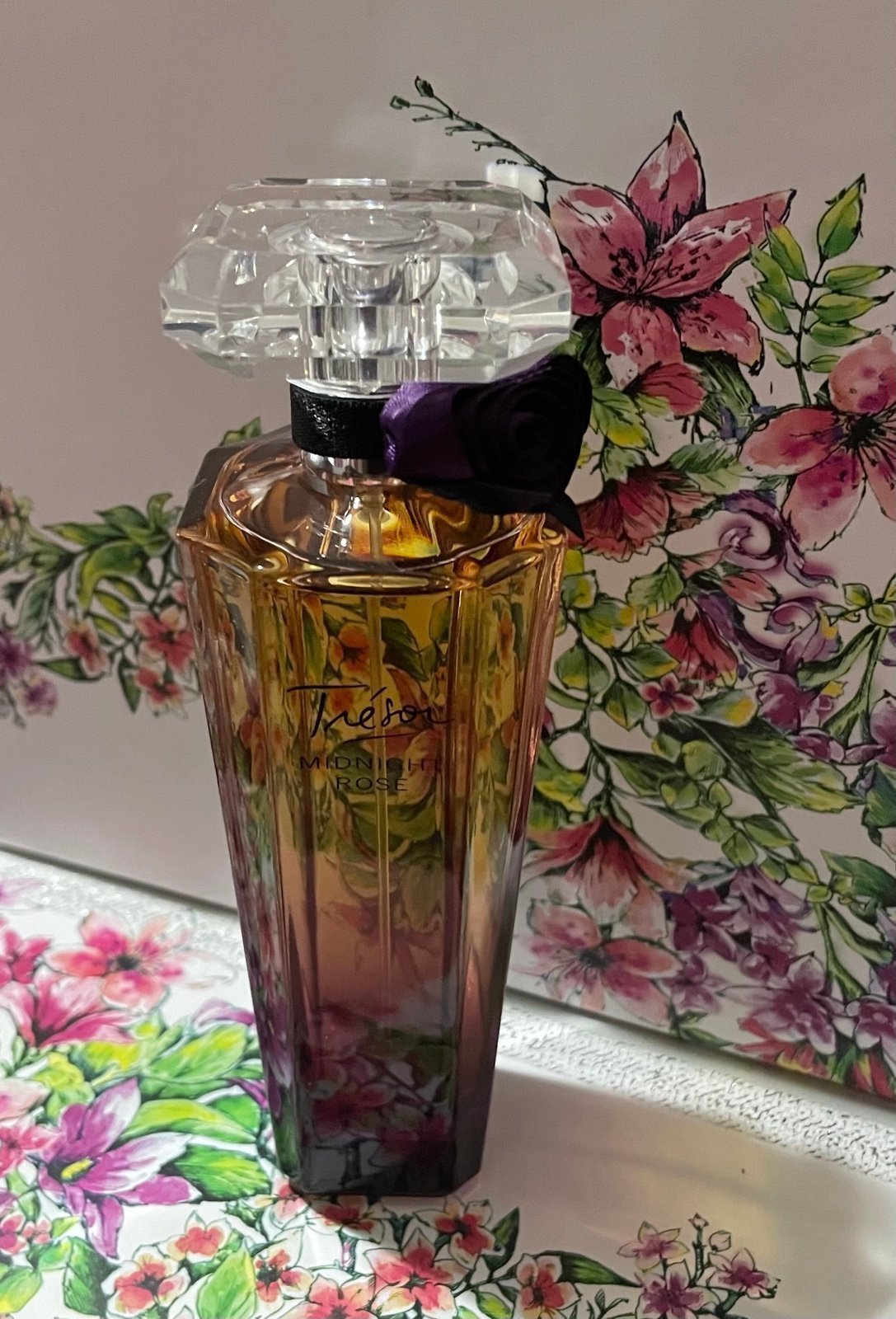 عطر زنانه لانکوم ترزور میدنایت رز الکسیر دی اورینت حجم 100 میلی لیتر