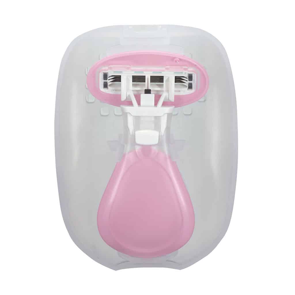 خودتراش زنانه افکس مدل 4 لبه داک